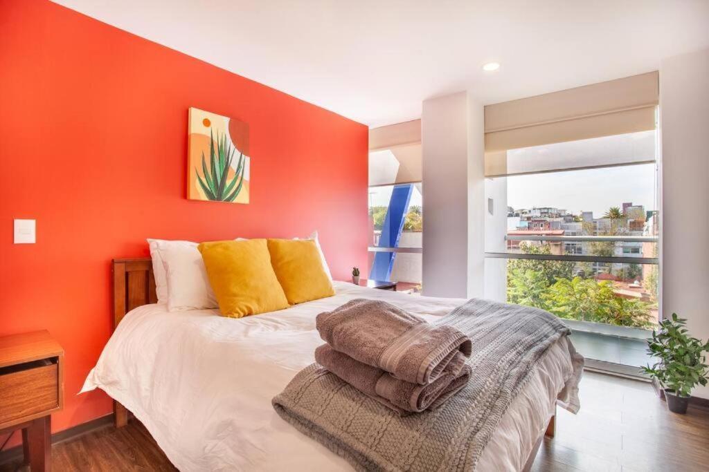 Апарт отель Corazon De Condesa 3 Departamentos - 200Mbps Wifi, Roof, Gym Мехико Экстерьер фото