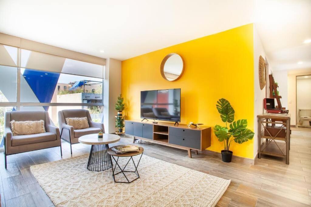 Апарт отель Corazon De Condesa 3 Departamentos - 200Mbps Wifi, Roof, Gym Мехико Экстерьер фото