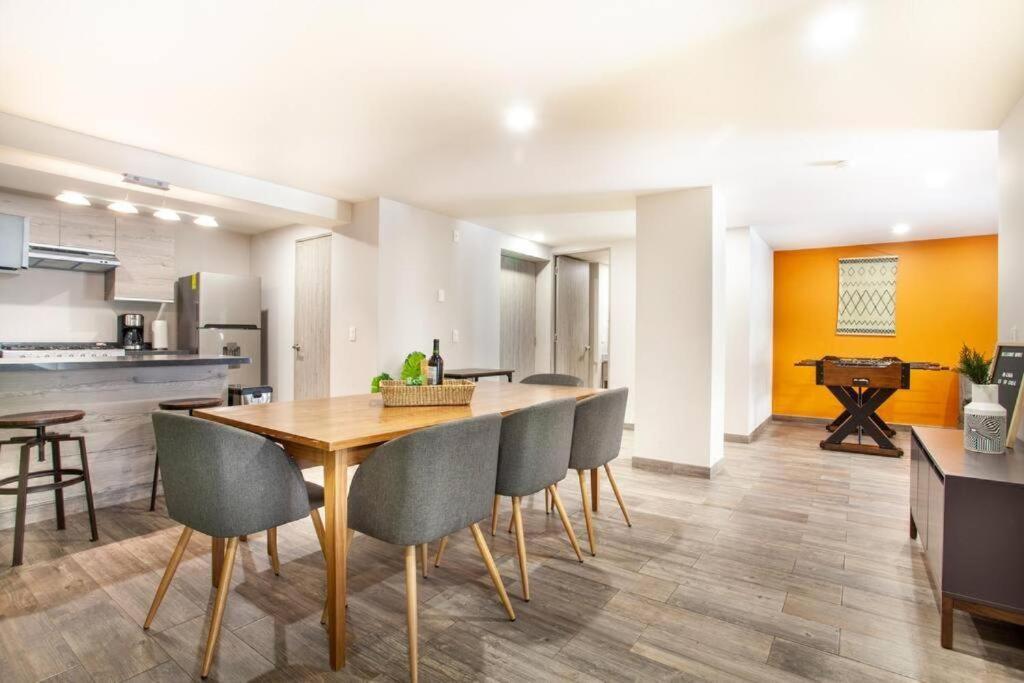 Апарт отель Corazon De Condesa 3 Departamentos - 200Mbps Wifi, Roof, Gym Мехико Экстерьер фото